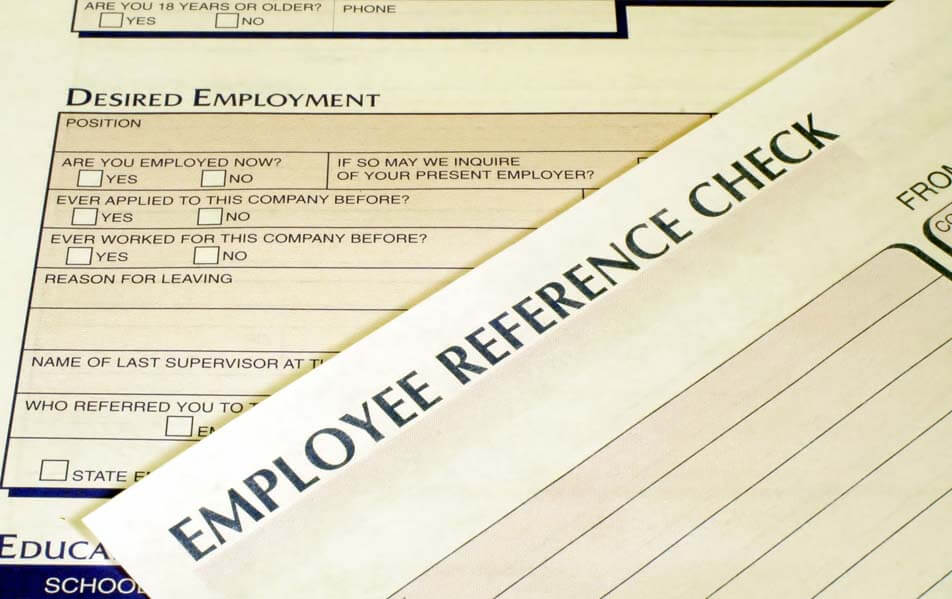 Employee Reference Check