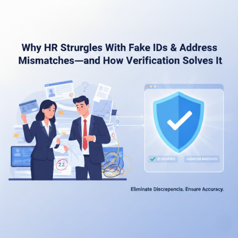 Why HR Struggles With Fake IDs & Address Mismatches—and How Verification Solves It