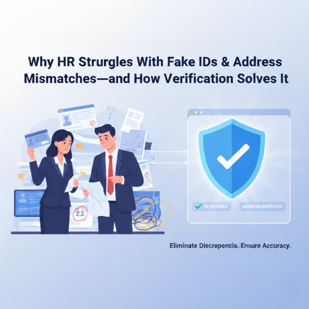 Why HR Struggles With Fake IDs & Address Mismatches—and How Verification Solves It